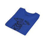 Viking Mode Youth T‑Shirt — Skull Horned Helmet Graphic Tee for Kids