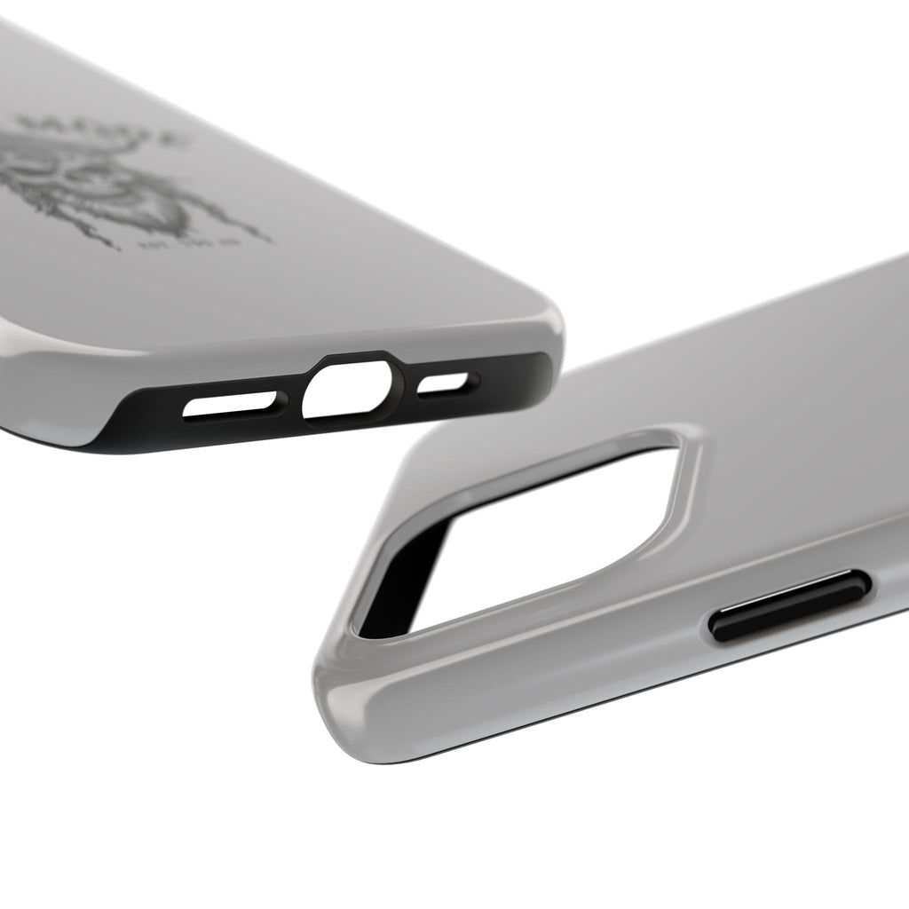 Viking Mode Skull Helmet phone case | Nordic warrior, est. 795 AD