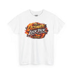 T-Shirt — "Ultimate Lock Pick" Fiery Logo Graphic Tee