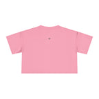 USA Tie-Dye Puff Letter Crop Tee