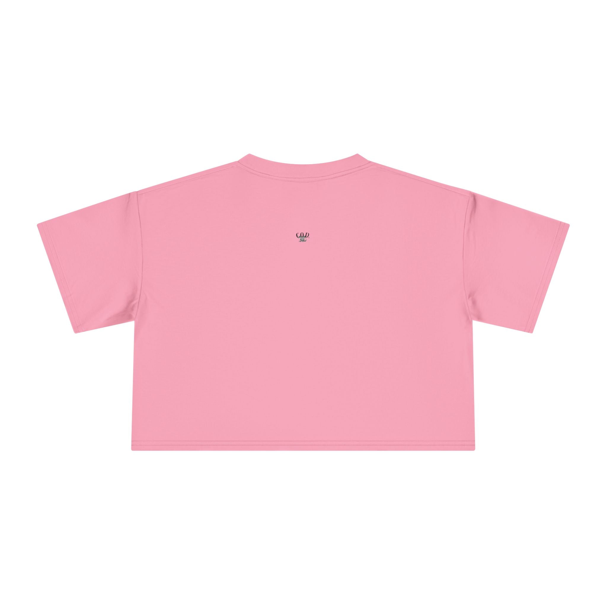USA Tie-Dye Puff Letter Crop Tee