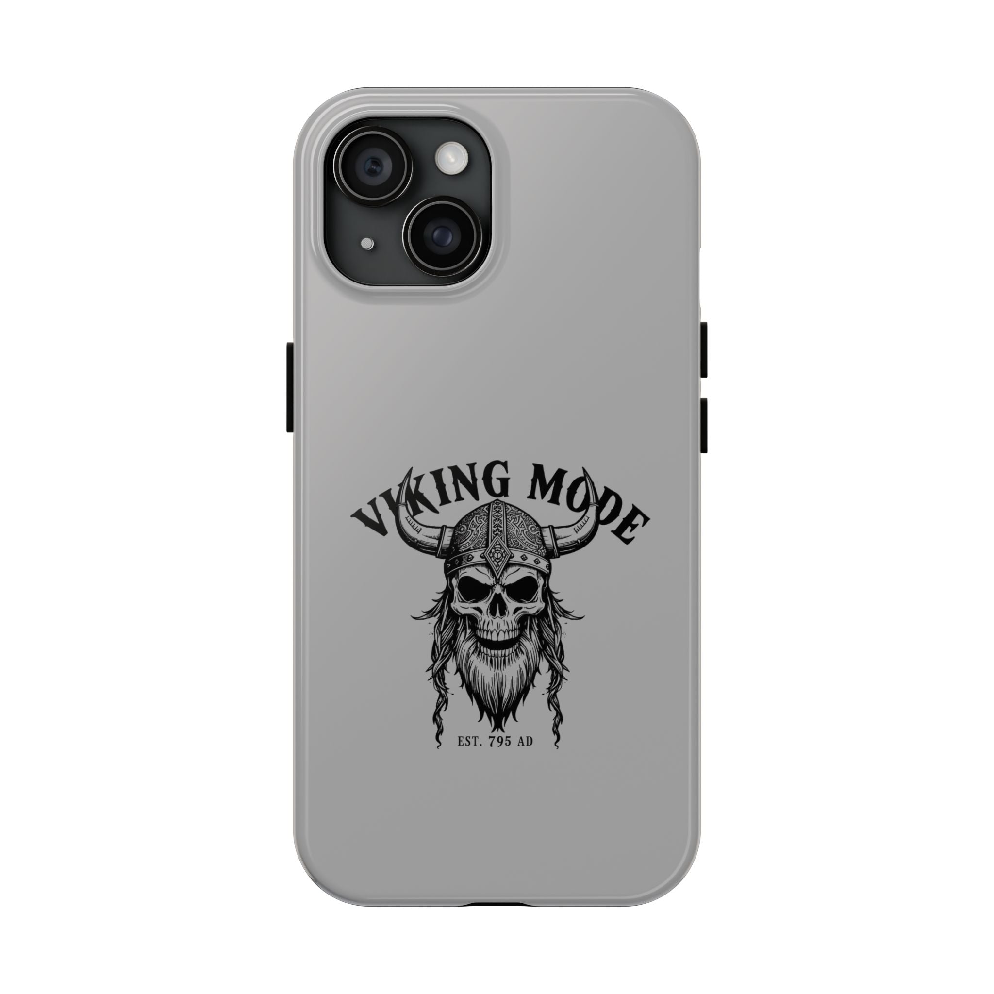 Viking Mode Skull Helmet phone case | Nordic warrior, est. 795 AD