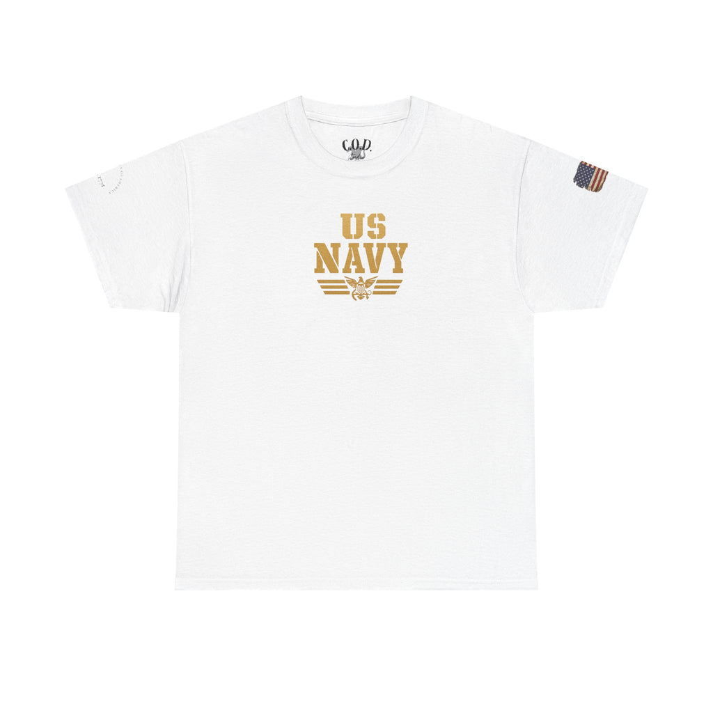 US Navy 'Shore Leave Today, Safety Brief Tomorrow' Graphic Tee
