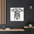 Viking Mode Skull Helmet Matte Canvas