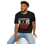 T-Shirt — "If She's Reaching for Her Hoops" Graphic Tee