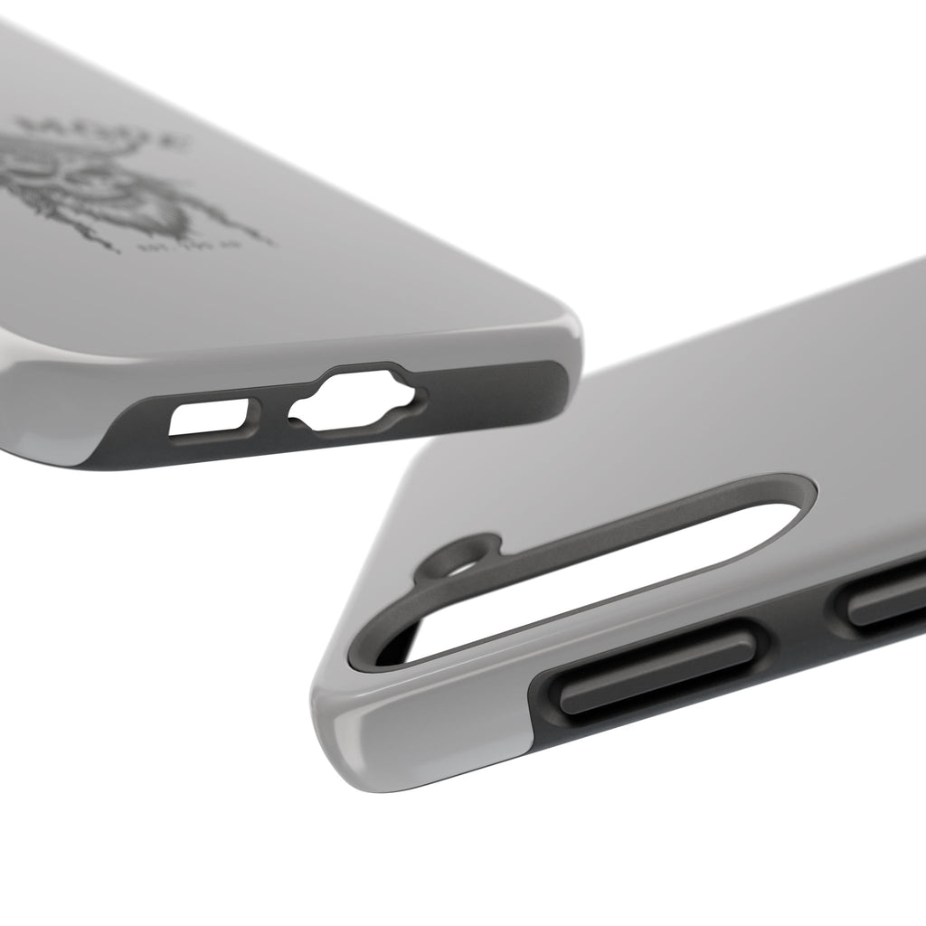 Viking Mode Skull Helmet phone case | Nordic warrior, est. 795 AD