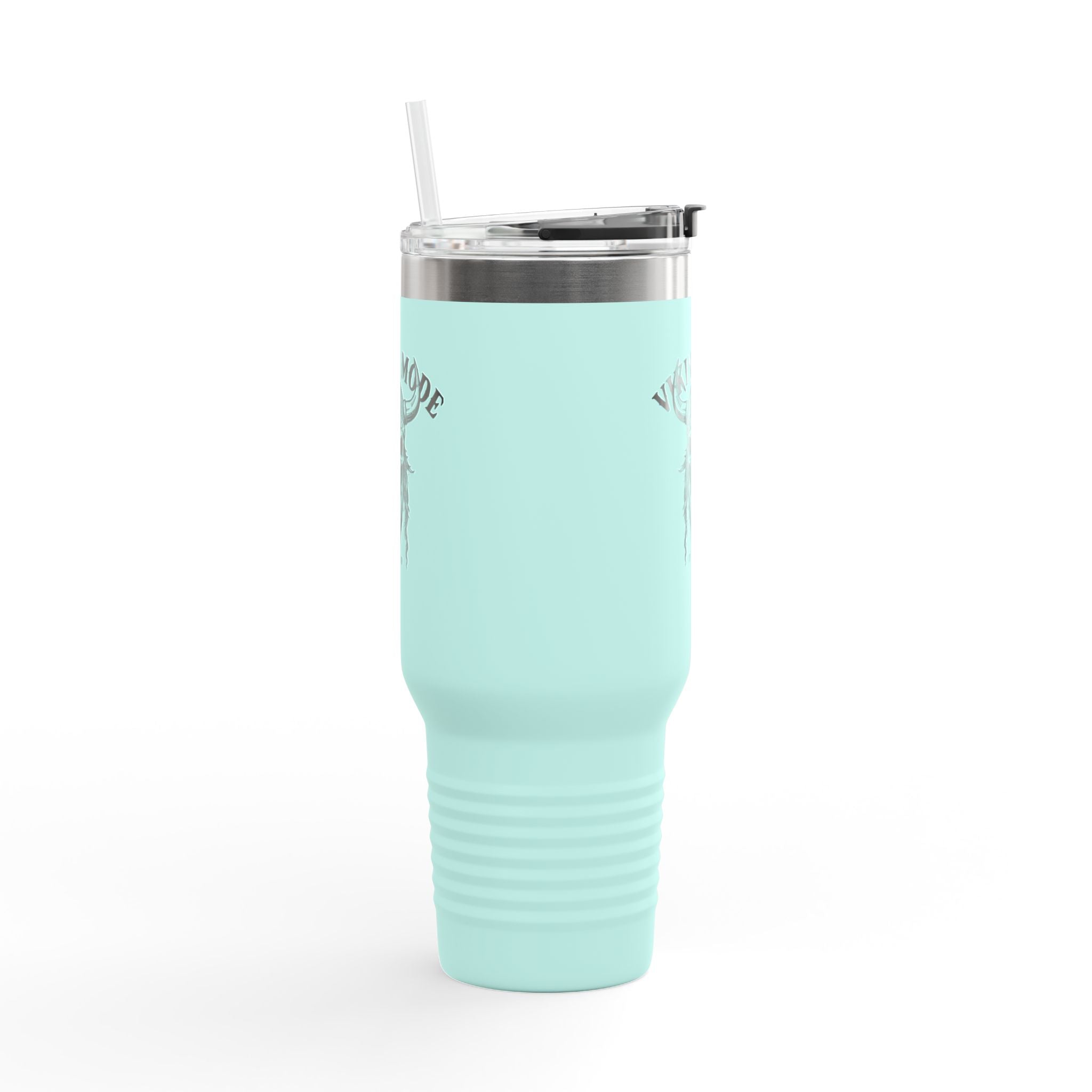 Viking Mode Skull helmet travel mug | 40oz insulated travel mug