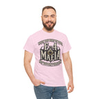 T-Shirt — "E-4 Mafia" Graphic Tee: "When You Want It Done, But You Don’t Care How" Vintage-Style Food Humor
