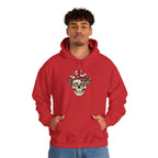 Mushroom Skull Hoodie — Gothic Mushroom Graveyard RIP Pullover