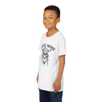 Viking Mode Youth T‑Shirt — Skull Horned Helmet Graphic Tee for Kids