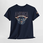 America Patriotic T‑Shirt – "America Celebrating 250 Years" Eagle Emblem