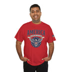 America Patriotic T‑Shirt – "America Celebrating 250 Years" Eagle Emblem