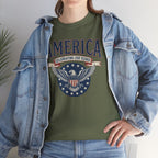America Patriotic T‑Shirt – "America Celebrating 250 Years" Eagle Emblem