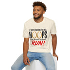 T-Shirt — "If She's Reaching for Her Hoops" Graphic Tee