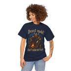 Viking Campfire T-Shirt — "Beast mode? Don’t make me laugh" Graphic Tee