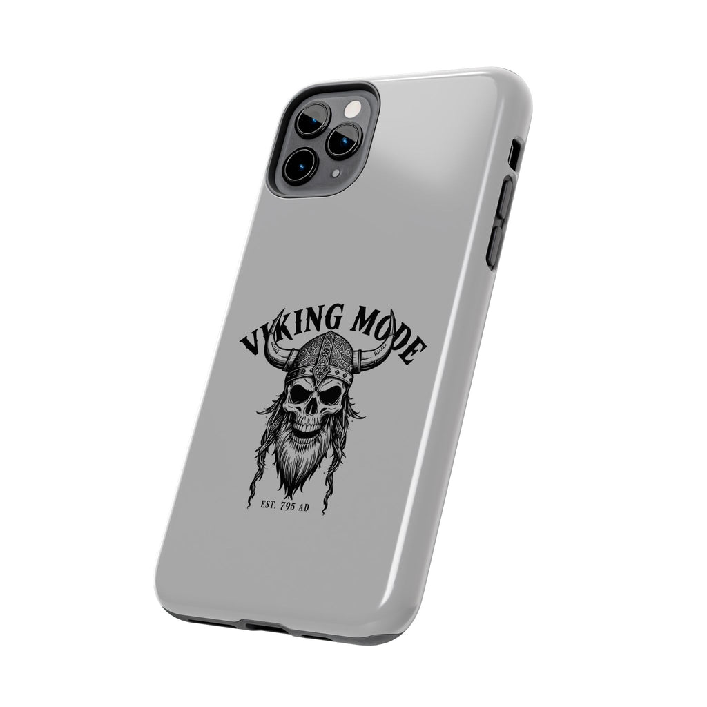 Viking Mode Skull Helmet phone case | Nordic warrior, est. 795 AD