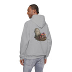 Mushroom Skull Hoodie — Gothic Mushroom Graveyard RIP Pullover