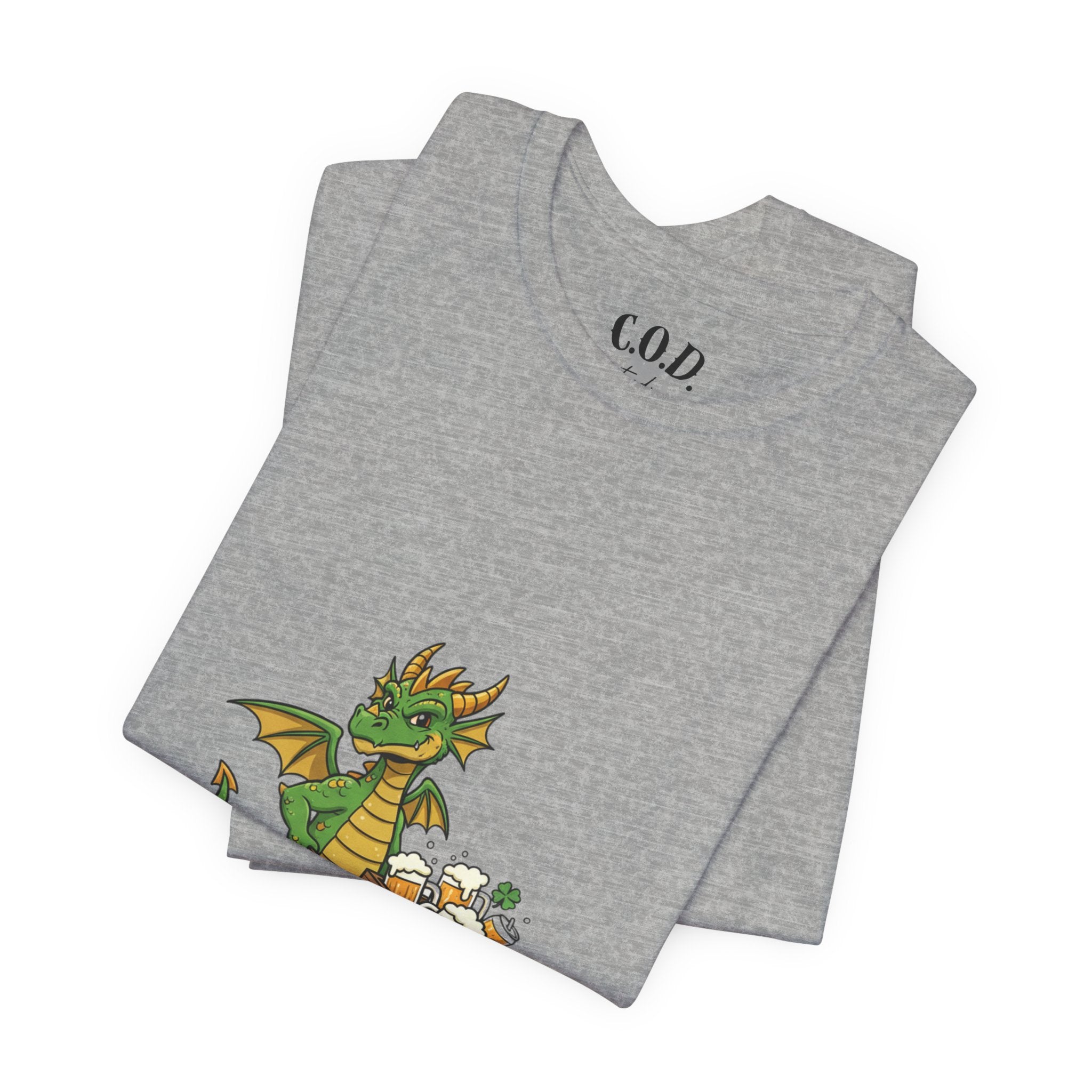 Dragon Hiking Cart tee | Head For The Mountains T-Shirt
