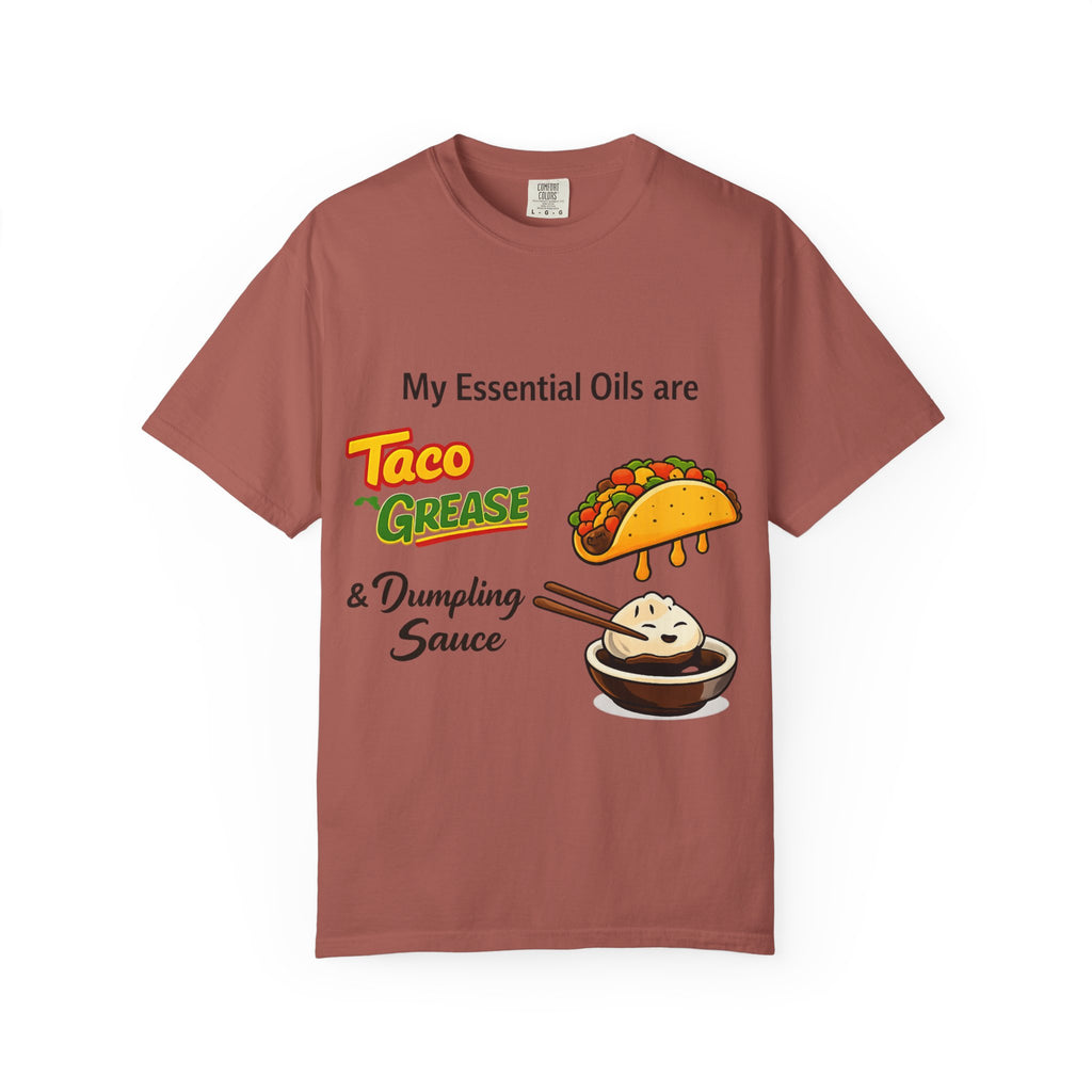 Taco & Dumpling Sauce T-shirt | Funny Food Pun Tee