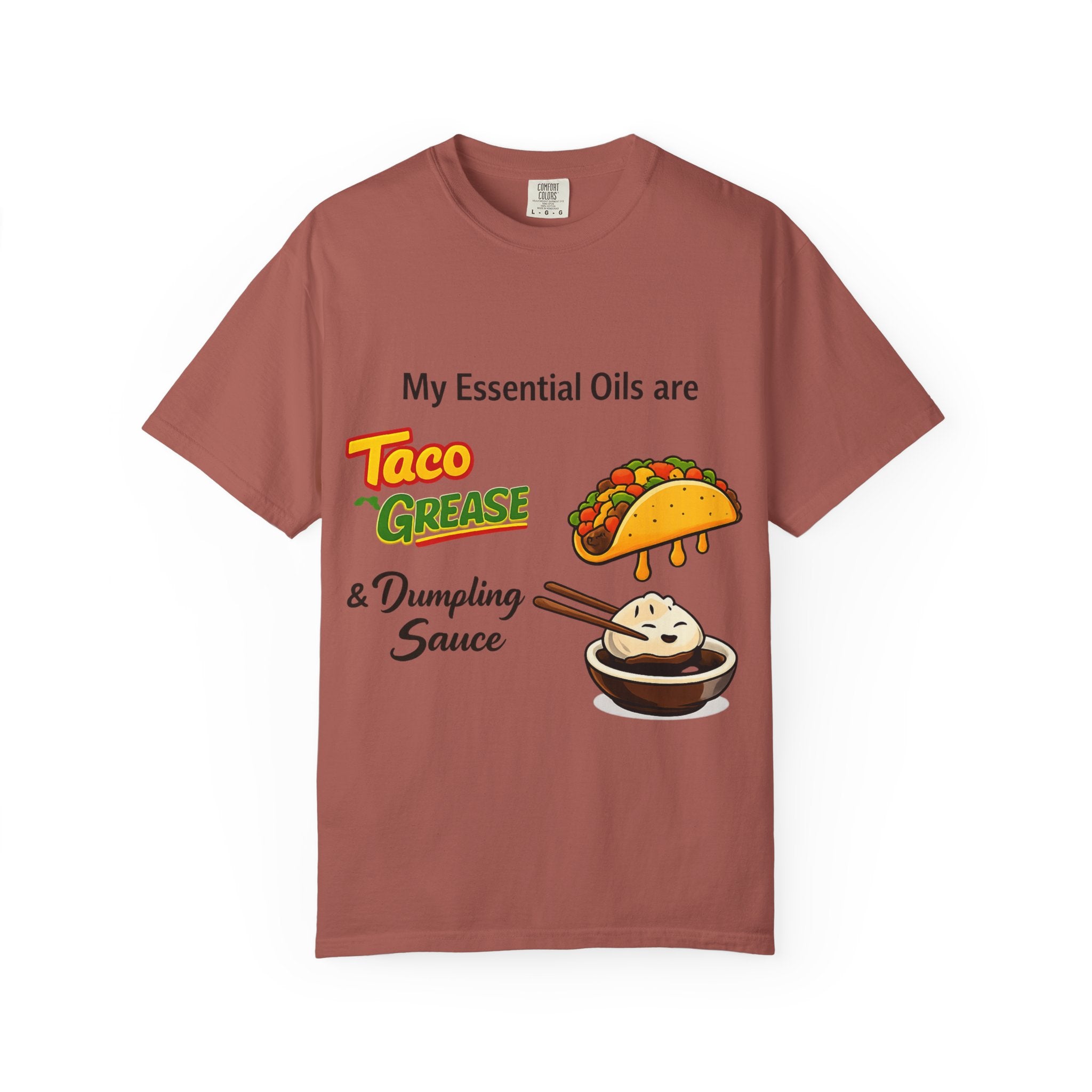 Taco & Dumpling Sauce T-shirt | Funny Food Pun Tee