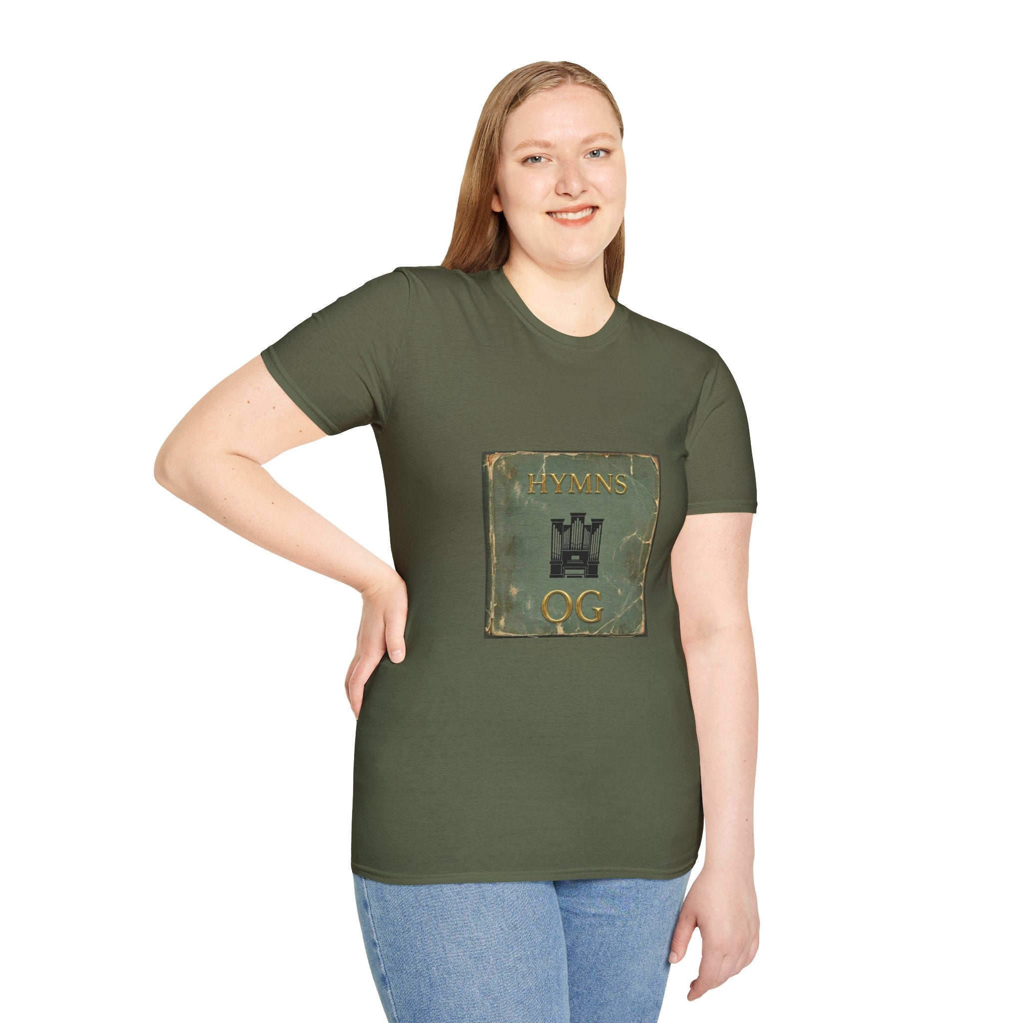 LDS HYMNS OG Graphic Tee | Vintage Emblem T-Shirt