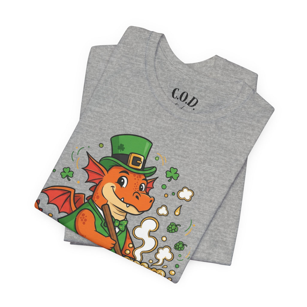 Leprechaun Dragon Brewing 'Just Brew It' T-Shirt | St. Patrick's Day