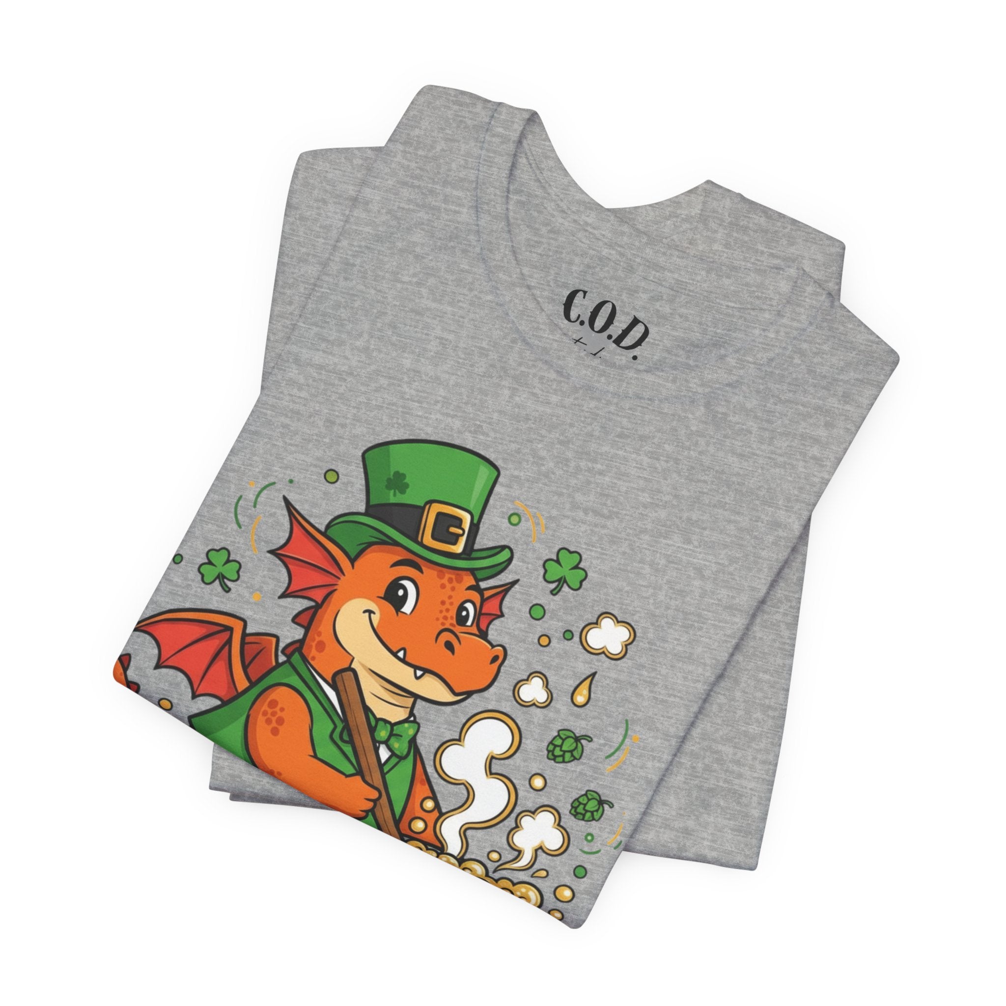 Leprechaun Dragon Brewing 'Just Brew It' T-Shirt | St. Patrick's Day