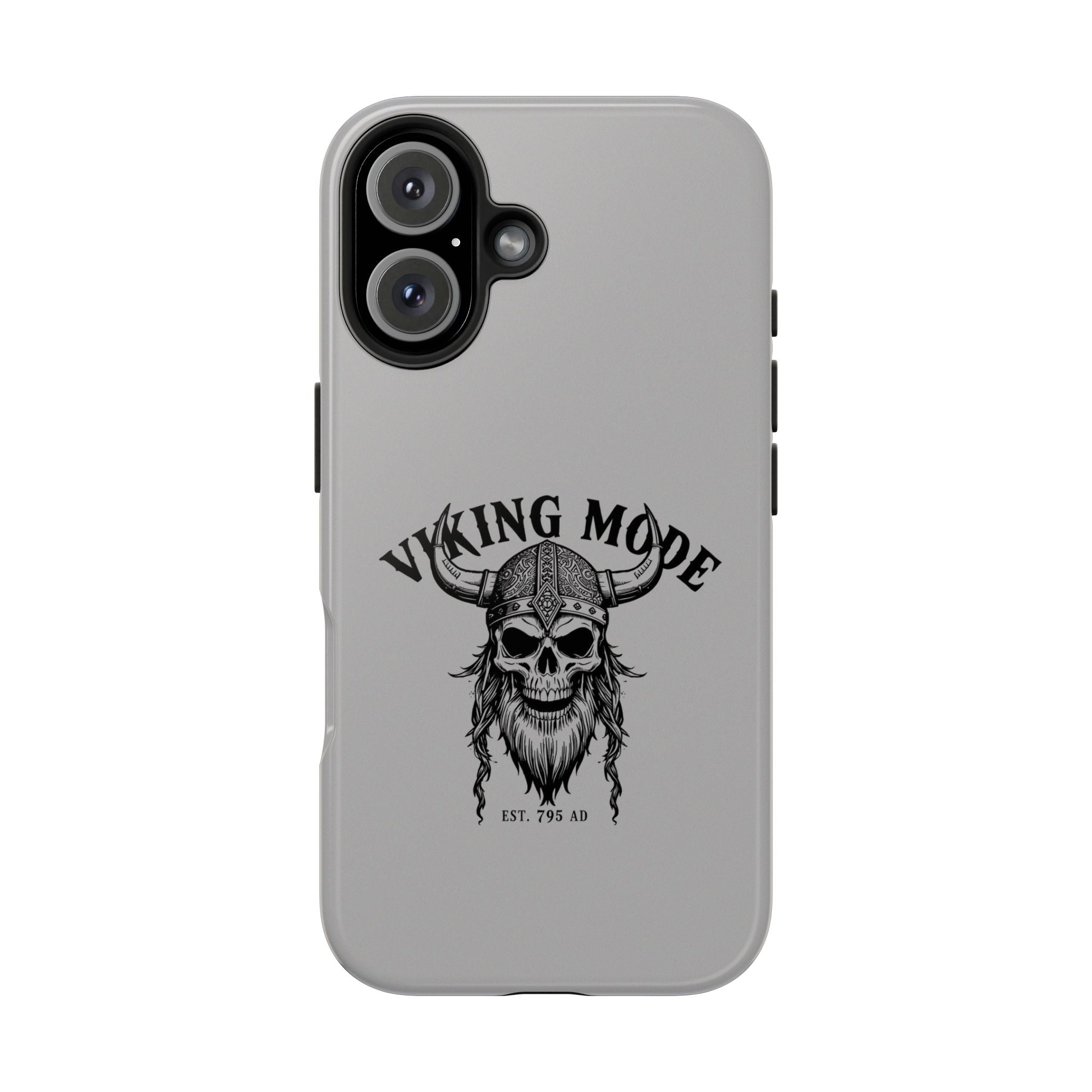 Viking Mode Skull Helmet phone case | Nordic warrior, est. 795 AD