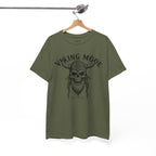 Viking Mode Skull Viking T-shirt | Norse Helmet Skull Graphic Tee