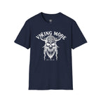 Viking Mode T-Shirt — Skull Horned Helmet Graphic