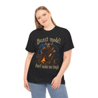 Viking Campfire T-Shirt — "Beast mode? Don’t make me laugh" Graphic Tee