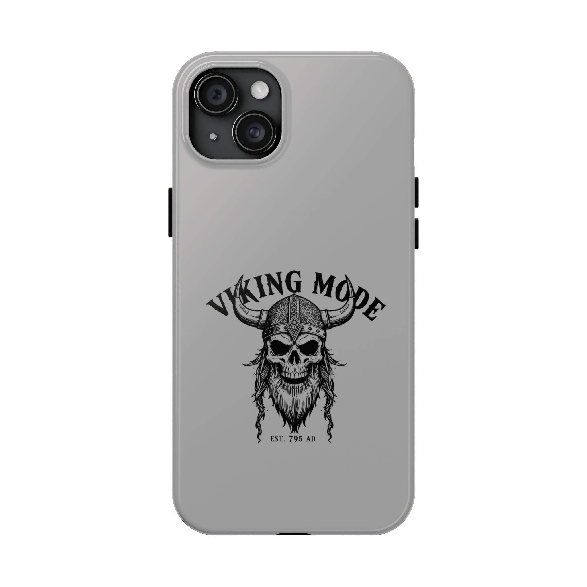 Viking Mode Skull Helmet phone case | Nordic warrior, est. 795 AD
