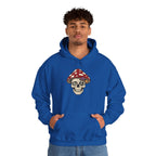 Mushroom Skull Hoodie — Gothic Mushroom Graveyard RIP Pullover