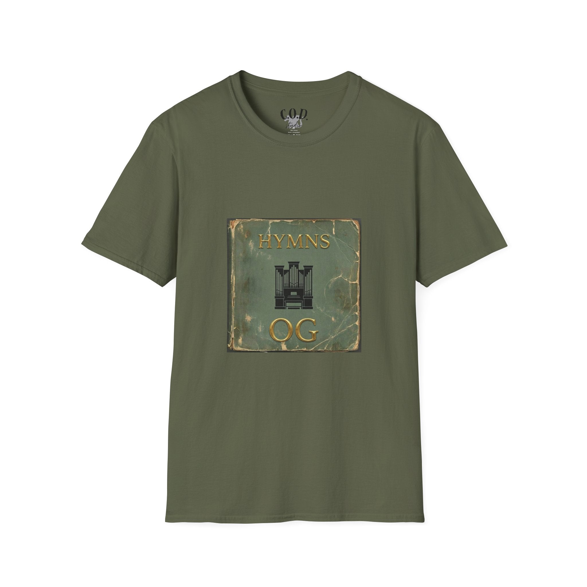 LDS HYMNS OG Graphic Tee | Vintage Emblem T-Shirt