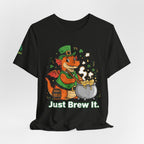 Leprechaun Dragon Brewing 'Just Brew It' T-Shirt | St. Patrick's Day