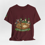 D&D Party at Tavern Table T-Shirt | St. Patrick's Day - Fantasy RPG Dice Roleplay Tee