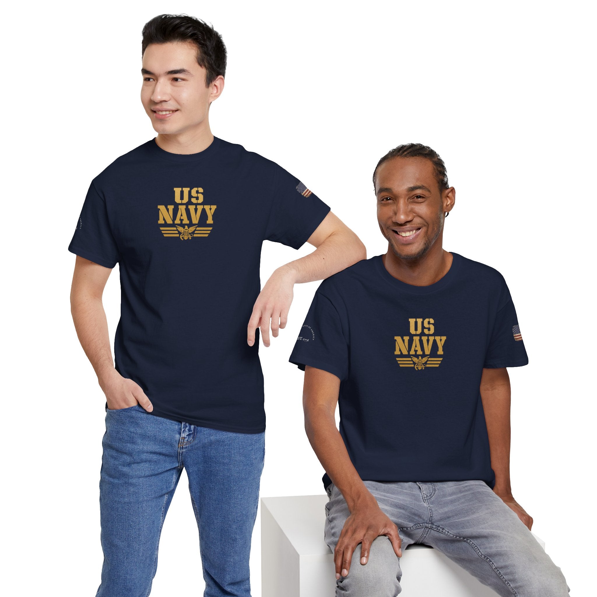 US Navy 'Shore Leave Today, Safety Brief Tomorrow' Graphic Tee