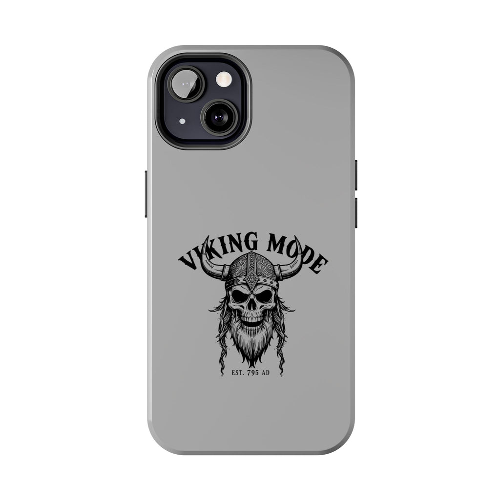 Viking Mode Skull Helmet phone case | Nordic warrior, est. 795 AD