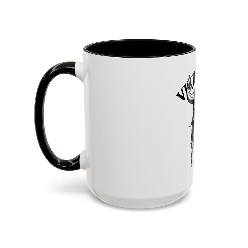 Viking Mode Skull Viking Mug | Accent Coffee Mug 11oz 15oz