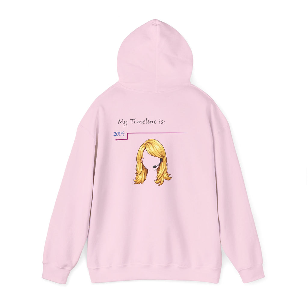 Timeline Hair Illustration Hooded Sweatshirt | Mandela Effect | Britney