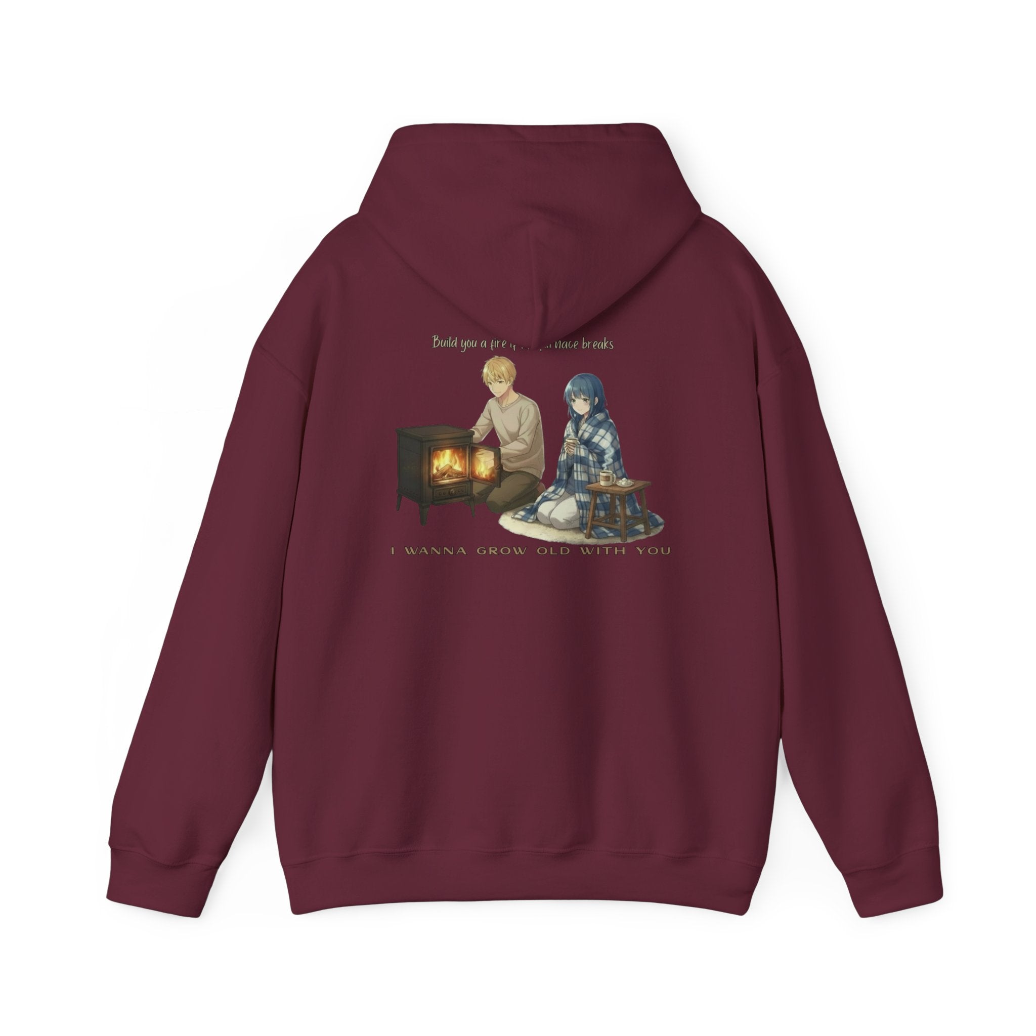 Fire if the Furnace breaks | Wedding Singer | I Wanna Grow Old With You Sweatshirt