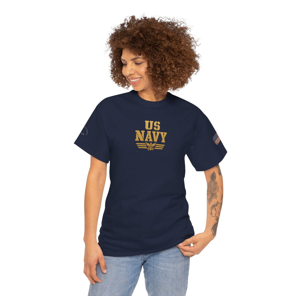 US Navy 'Shore Leave Today, Safety Brief Tomorrow' Graphic Tee