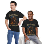 Viking Campfire T-Shirt — "Beast mode? Don’t make me laugh" Graphic Tee