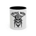 Viking Mode Skull Viking Mug | Accent Coffee Mug 11oz 15oz