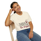 Dr Pepper T-Shirt — "In Case of Emergency My Blood Type Is Dr. Pepper" Funny Soda Tee