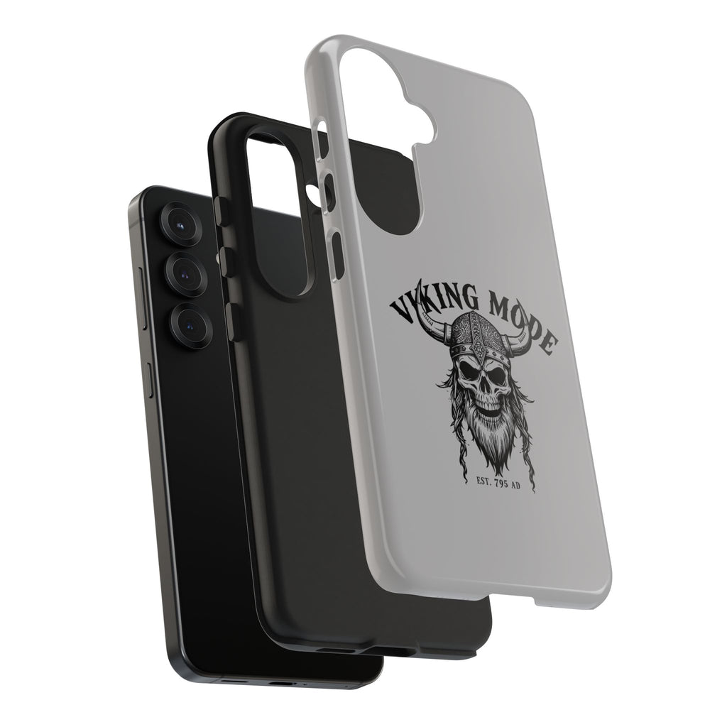 Viking Mode Skull Helmet phone case | Nordic warrior, est. 795 AD