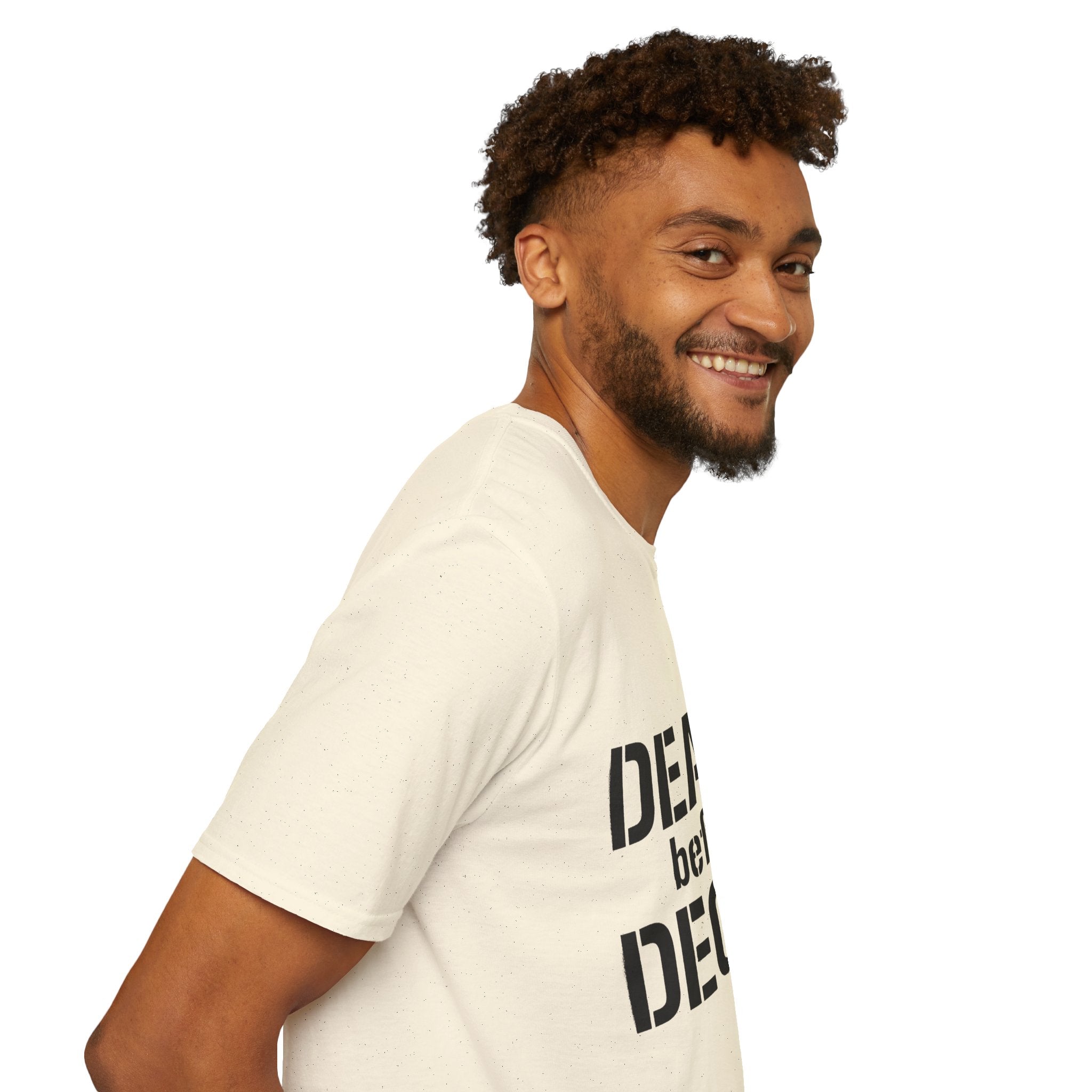 Death Before Decaf T-Shirt — Funny Coffee Lover Tee