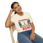 T-Shirt — "If She's Reaching for Her Hoops" Graphic Tee