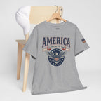 America Patriotic T‑Shirt – "America Celebrating 250 Years" Eagle Emblem