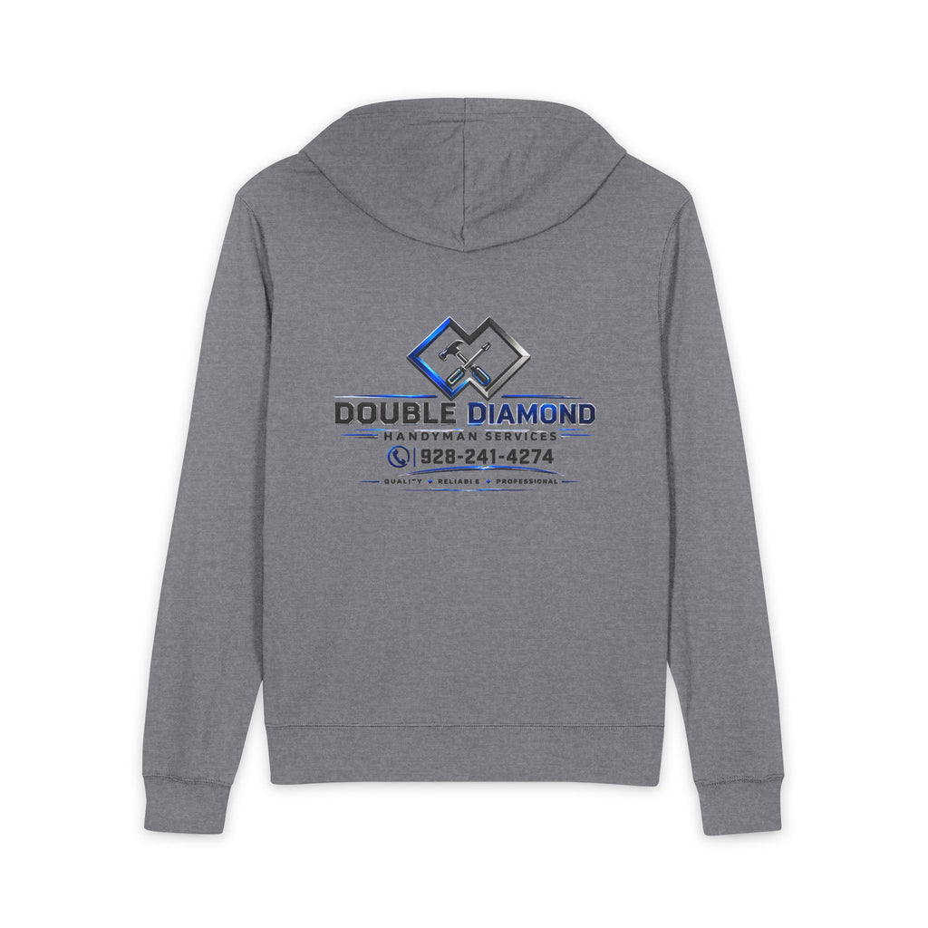 Double Diamond Handyman Branded Full-Zip Hoodie